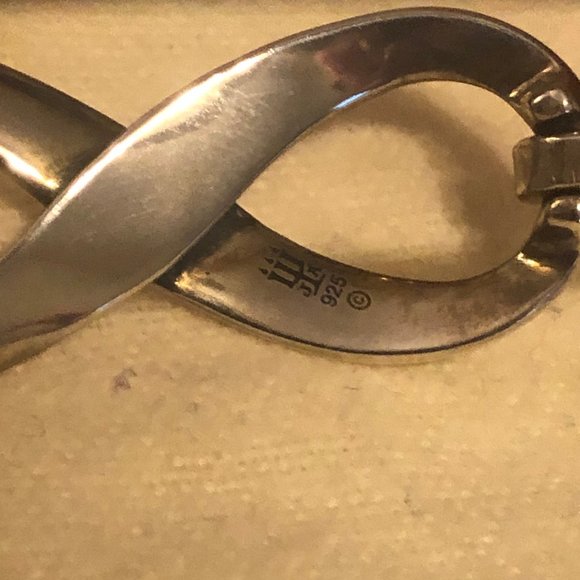 RETIRED BEAUTIFUL JAMES AVERY BOLD INFINITY BRACELET, SZ. L, 2 1/2, RARE & HTF - Picture 4 of 5